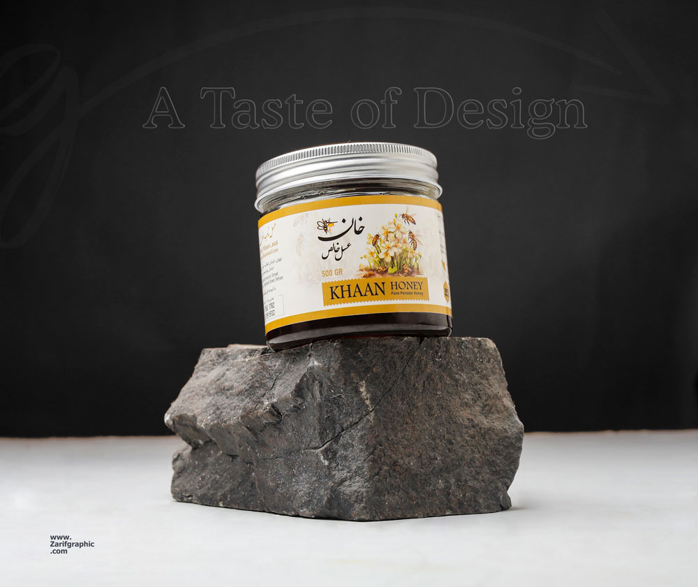 طراحی لیبل ظریف گرافیک